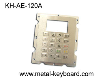 IP65 Stainless Steel 20 Button Gas Station Kiosk Keypad In 4x5 Matrix