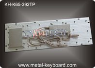 Metal Industrial Keyboard with Touchpad , Vandal - Resistance metallic keyboard