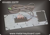 Rugged Industrial Keyboard with Touchpad , Stainless Steel Material