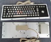 Stable Performance Industrial Metal Computer Keyboard , Well Compatible Trackball Keyboard