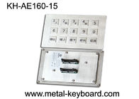 Matrix Output Industrial Metal Keyboard Anti Rusty For Mine Machine