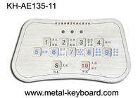 NEMA4x 30mA Stainless Steel Kiosk Keyboard PS2 USB Vandal Proof Keypad