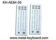 55 Keys Industrial Metal Keyboard Anti Vandal With Customized Layout