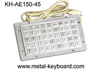IP65 Rated Anti Vandal Industrial Computer Keyboard with 45 Keys Function Keypad