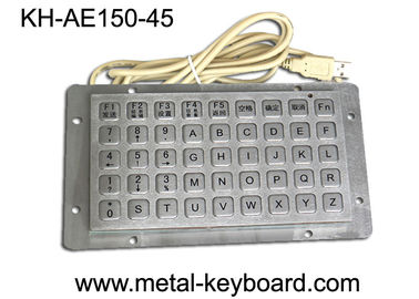 Anti - vanda Keyboard with 45 Keys , Industrial Metal Keyboard