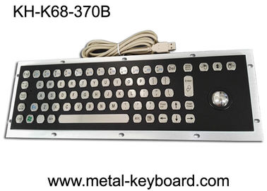 Stable Performance Industrial Metal Computer Keyboard , Well Compatible Trackball Keyboard