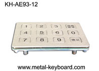 Digital Keypad IP 65 Water - proof Metal Keypad 12 Keys for Vending machine