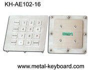 Weatherproof Industrial Metal Keypad in 4 X 4 Matrix 16 Keys with Stainless Steel Material