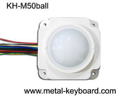 50MM Mechanical White Resin rugged trackball Mouse Module for Medical