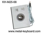 Anti Vandal Industrial Pointing Device Panel Mounted Trackball Stainless Steel Material