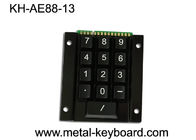 15 Keys Rugged Access Kiosk  Keypad Numeric , Metal Panel Mount Keypad