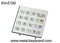 IP65 Rated Metal Keypad with Vandal - proof performance , outdoor keypad