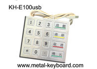 4 4 Design 16 Keys Payment Metal Kiosk keypad with PS2 / USB Interface