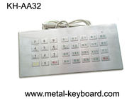 Metal Charging Stainless Steel Keyboard with durable Laser engraved characters