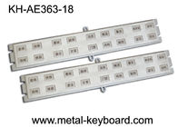 Customized 18 Keys Stainless steel Keyboard for Door Access System