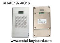 Dustproof Access Entry System stainless steel keypad with 16 Keys