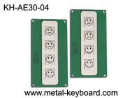 4 Keys Stainless Steel Metal Keypad for Customer Service Evaluation Device