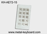 Industrial Input Stainless Steel keyboard metal  , dustproof keyboard long life