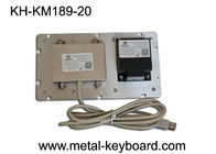 Rugged Kiosk Entry Keypad With Trackball , 24 Keys Stainless Steel Keypad