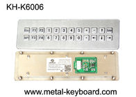 USB Port Industrial Customized weatherproof keypad , 24 Keys rugged keypad Metal
