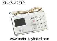 Anti - Vandal Industrial Keyboard with Touchpad Stainless Steel Material