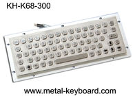 IP65 Vandal - Proof Industrial Metal Keyboard For Internet Kiosk , SS Keyboard