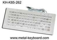 Mini Size Water Resistant Industrial Computer Keyboard Rugged 85 Keys Customized Layout