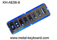8 Keys Vandal Resistant Backlit Rugged Keypad In Customization Design