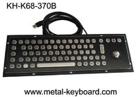 IP65 Win10 Stainless Steel Computer Keyboard With Laser Trackball
