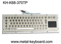 70 Keys Industrial Computer Keyboard SUS304 Brushed With Touchpad