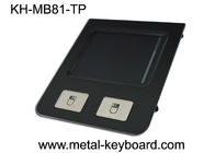 2 Keys Industrial Pointing Device Panel Mount Black Stainless Steel Touchpad Durable