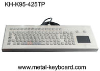 USB/PS2 Interface Metal Computer Keyboard Stainless Steel Kiosk Touchpad Avilable