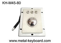 Waterproof Kiosk Trackball Pointing Device with 45MM Stainless Steel Trackball