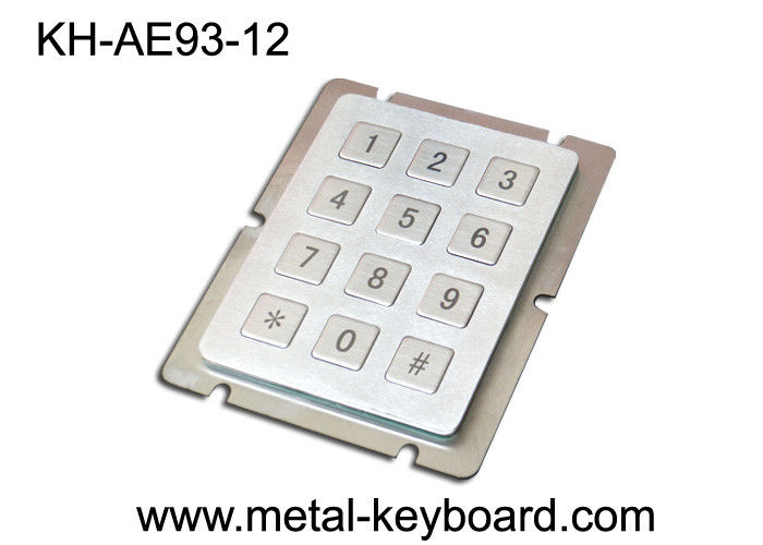 Waterproof industrial keypad with Normal 12 keys Design Version