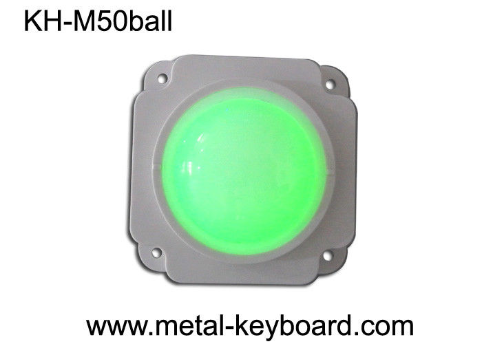 50 MM Mechanical Resin trackball  / Backlit trackball Pointing Device