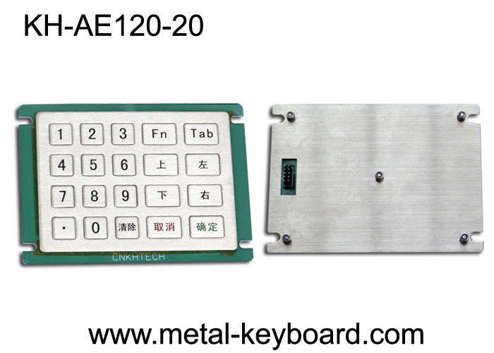 Custom Layout 20 Keys Metal Numeric Keypad for Self - Service Kiosk