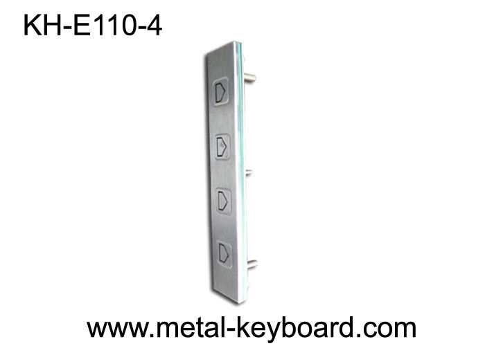 SS Rated 4 Buttons Direction Function Vandal Proof Keypad ATM/ Kiosk Side Instruction Using