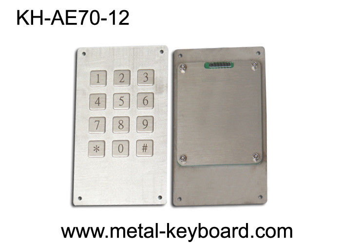 IP65 Rated Weatherproof 12 Keys Numeric Door Entry Keypad with 3 x 4 Matrix