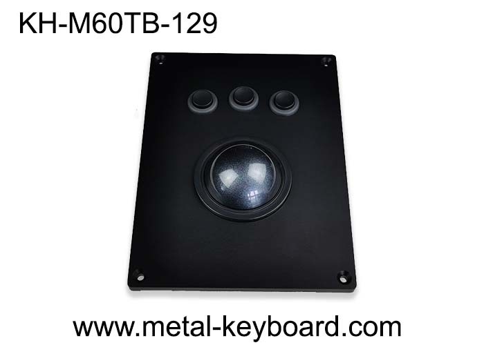 Big Size 60mm Black Trackball Mouse for Industrial Applications - Reliable Performance