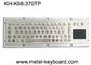 Metal Industrial Computer Keyboard With 70 Keys Touchpad Keyboard