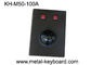 Metal Black Marine Console Industrial trackballs Mouse with USB Interface